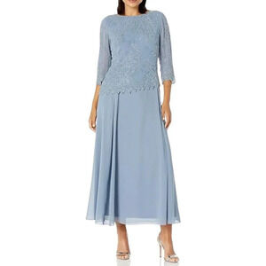 JKara beaded long evening dress NWT